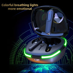 Pro60 Wireless Headphones HiFi Stereo Headphone With Mic Sports In Ear Earbud