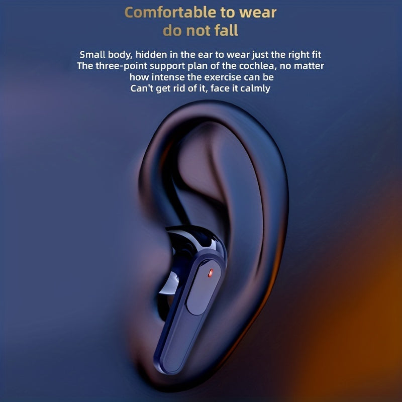 Pro60 Wireless Headphones HiFi Stereo Headphone With Mic Sports In Ear Earbud