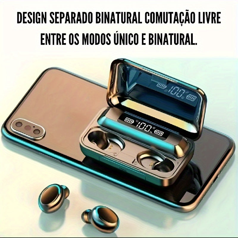 Wireless Hi-Fi Stereo Earbuds for iPhone Android TWS F9