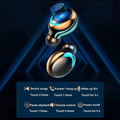 Wireless Hi-Fi Stereo Earbuds for iPhone Android TWS F9
