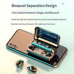 Wireless Hi Fi Stereo Earbuds for iPhone & Android