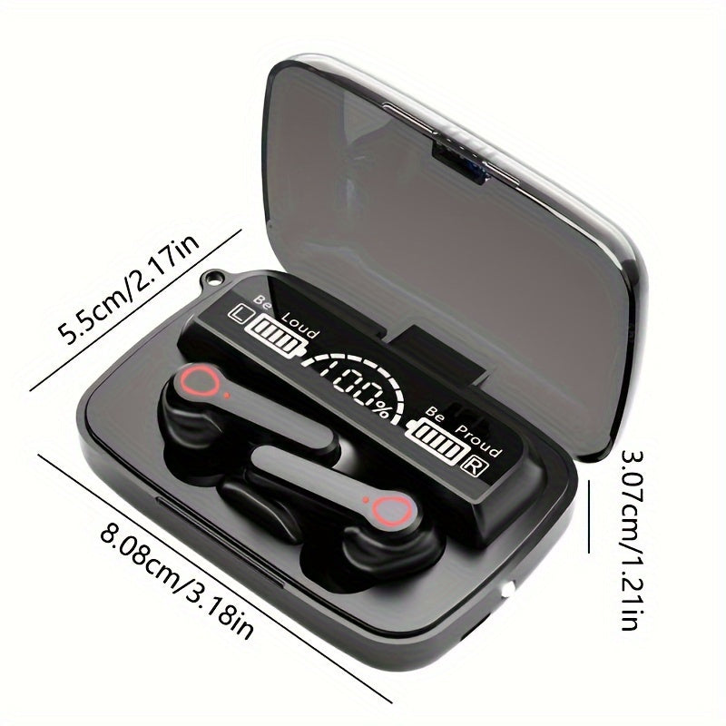 Wireless Sports Headset with LED Power Display