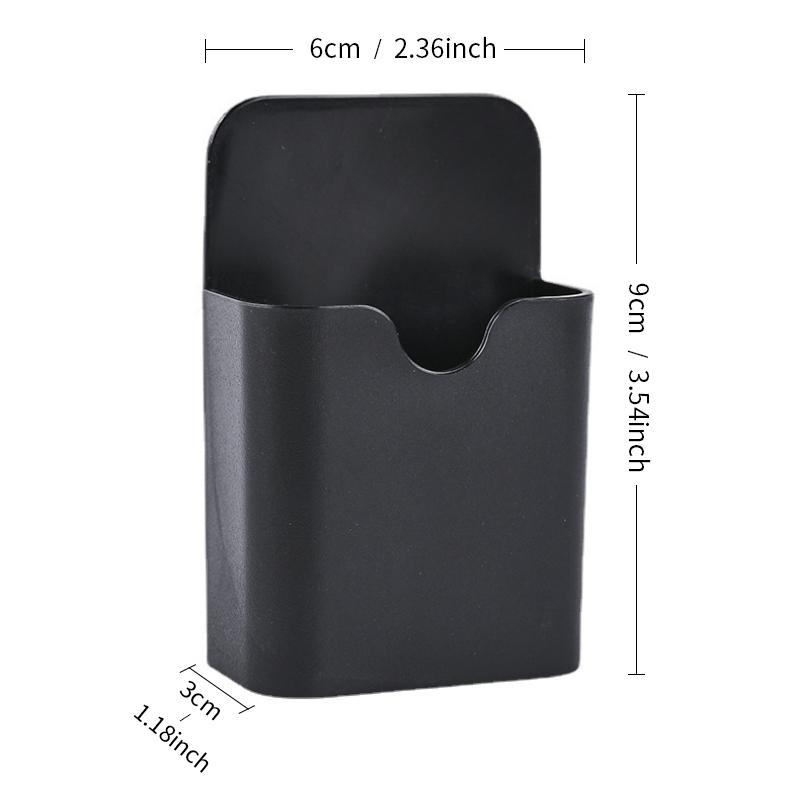 Wall Mounted Storage Box Pen Holder Bedroom Organizer Box