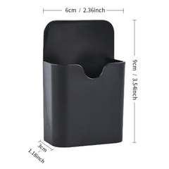 Wall Mounted Storage Box Pen Holder Bedroom Organizer Box