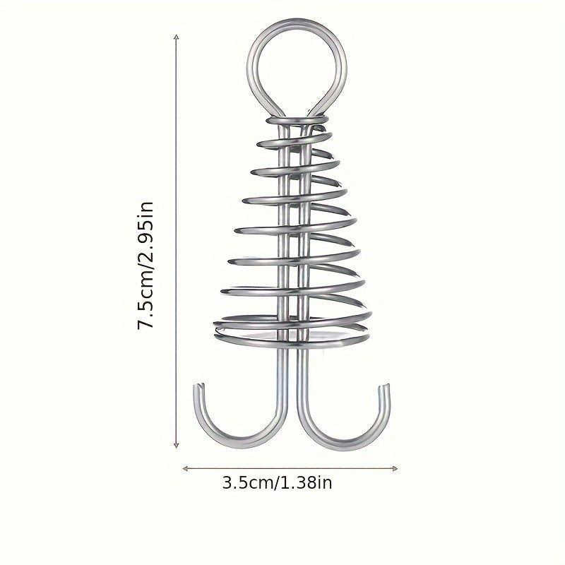 6pcs Stainless Steel Tent Nails Deck Peg Outdoor Windproof Stakes