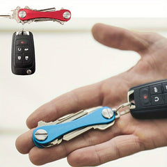 Compact Smart Aluminum KeyHolder Keychain Key Organize Clip