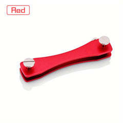 Compact Smart Aluminum KeyHolder Keychain Key Organize Clip