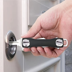 Compact Smart Aluminum KeyHolder Keychain Key Organize Clip