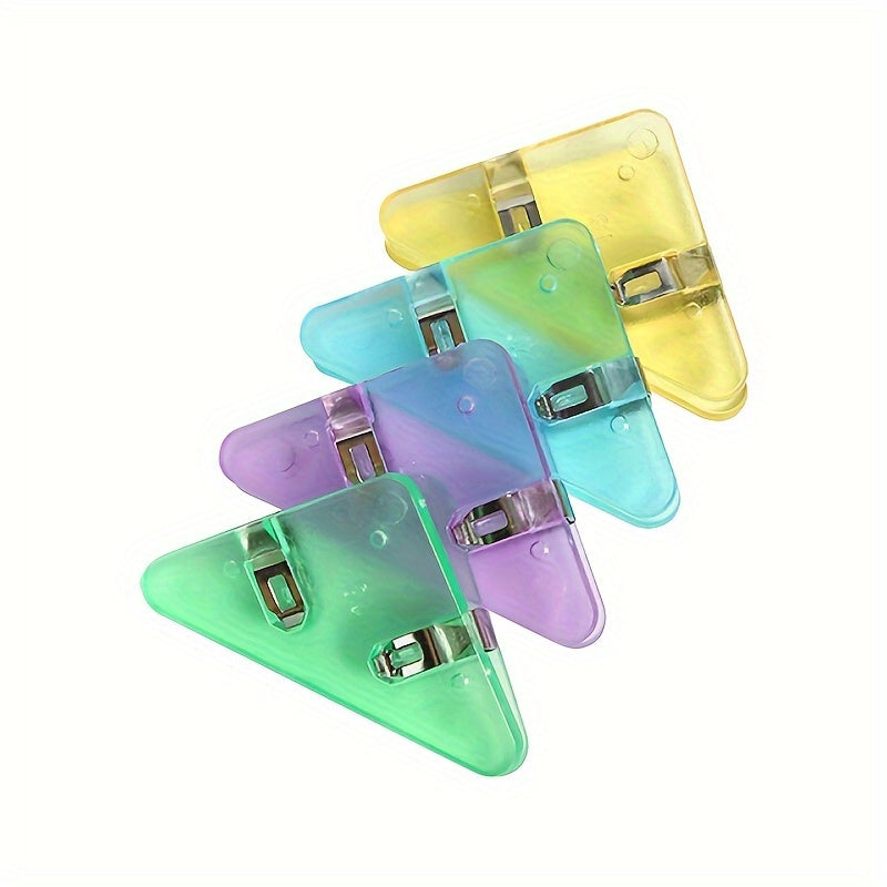 Plastic File Folder Clips - Anti-roll Right Angle Clip