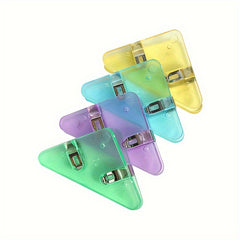 Plastic File Folder Clips - Anti-roll Right Angle Clip