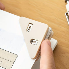 Plastic File Folder Clips - Anti-roll Right Angle Clip