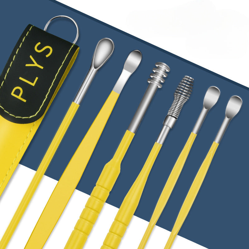 6pcs Luminous Ear Picker Ear Cleaning Tool Set