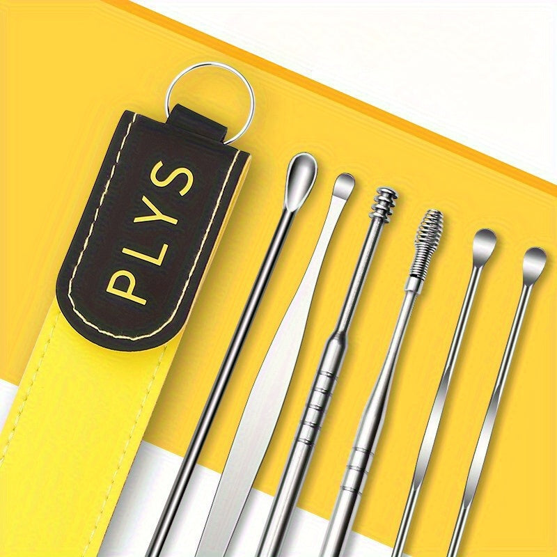 6pcs Luminous Ear Picker Ear Cleaning Tool Set