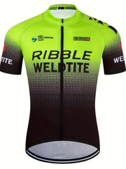 Men's Cycling Jersey, Moisture Wicking, Pockets