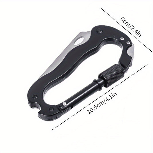 5-In-1 Outdoor Multifunctional Mountaineering Buckle Fast Hanging Buckle