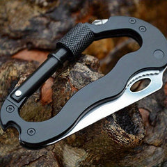 5-In-1 Outdoor Multifunctional Mountaineering Buckle Fast Hanging Buckle