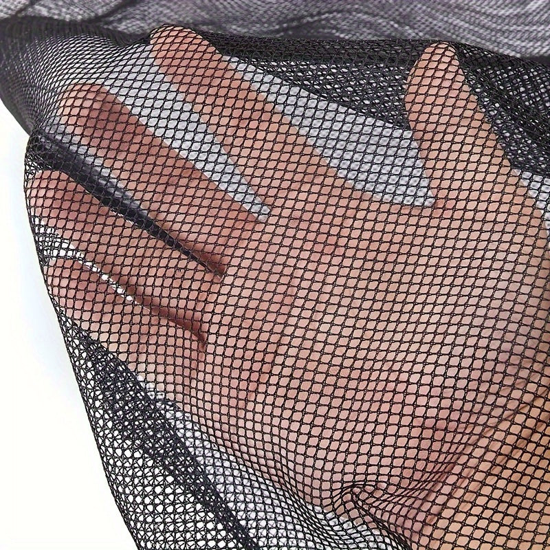 XL Sports Ball Bag Mesh Drawstring Zipper Pocket Basketball Volleyball Baseball
