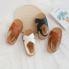 Unisex Kid's Sandals Comfy Non Slip Open Toe Breathable Shoes For Boy's & Girl's
