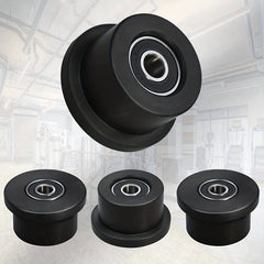 4pcs Total Gym Replacement Rollers for Models 1000 1900 Achiever Force
