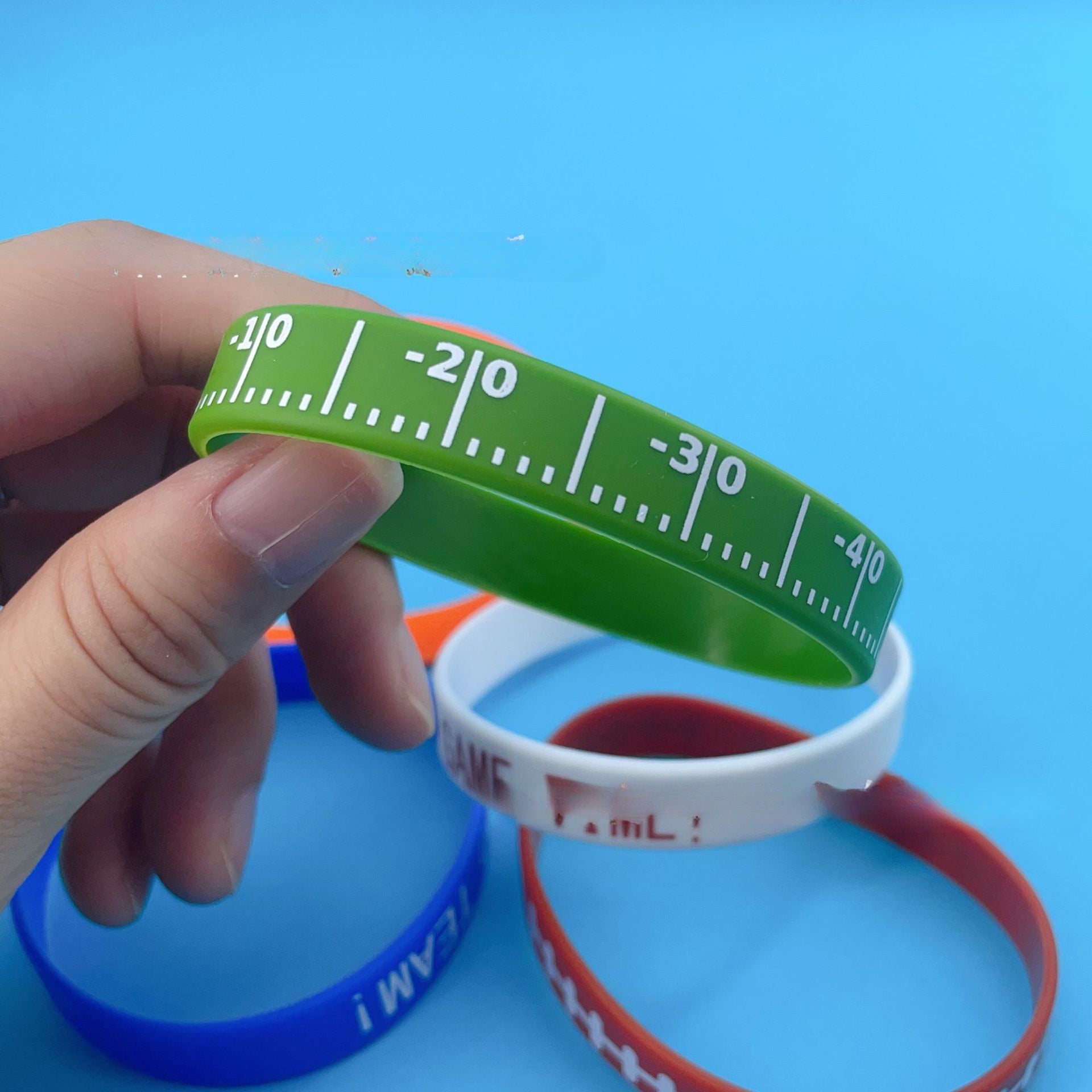 Rugby Theme Party Rubber Bracelet Baseball Sports Silicone Bracelet