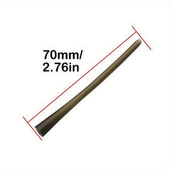 10pcs Carp Fishing PVA Bag Solid Bag Tail Rubber Pop Up Boilies Carp Bait