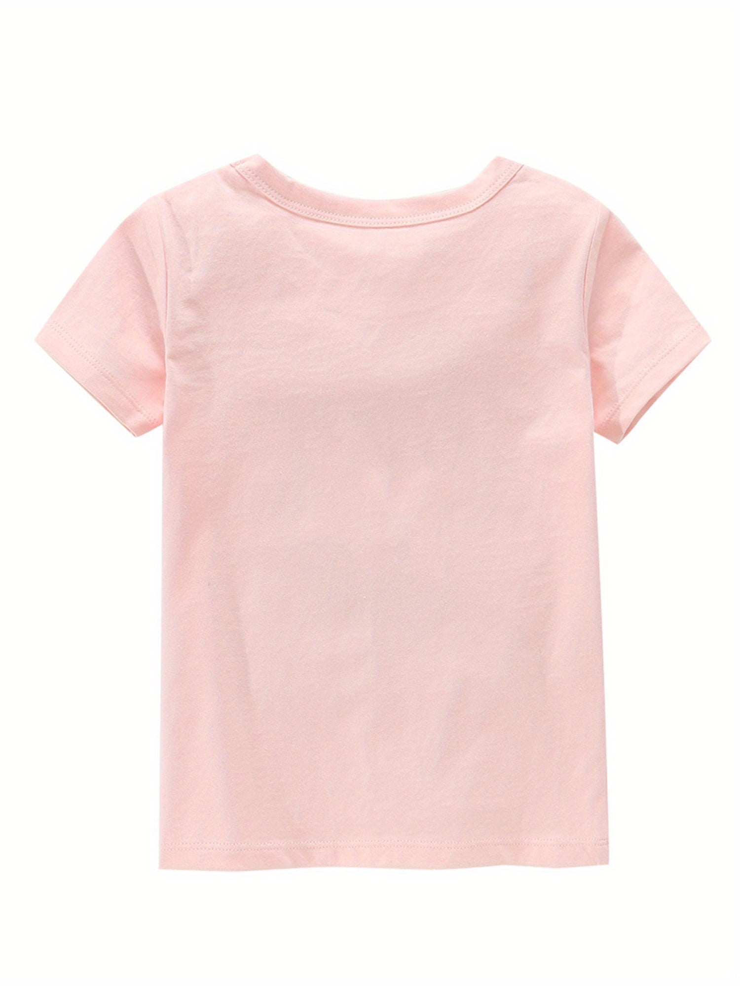 God Answers Prayers Print Girl's Cotton T shirt