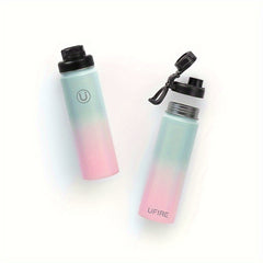 304 Sports Insulated Water Bottle 22oz - Keeps Beverage Cold 24H Hot 12H