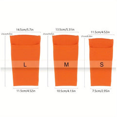 1 Pair Soccer Shin Guard Sleeves Football Training Shin Pad Sleeves