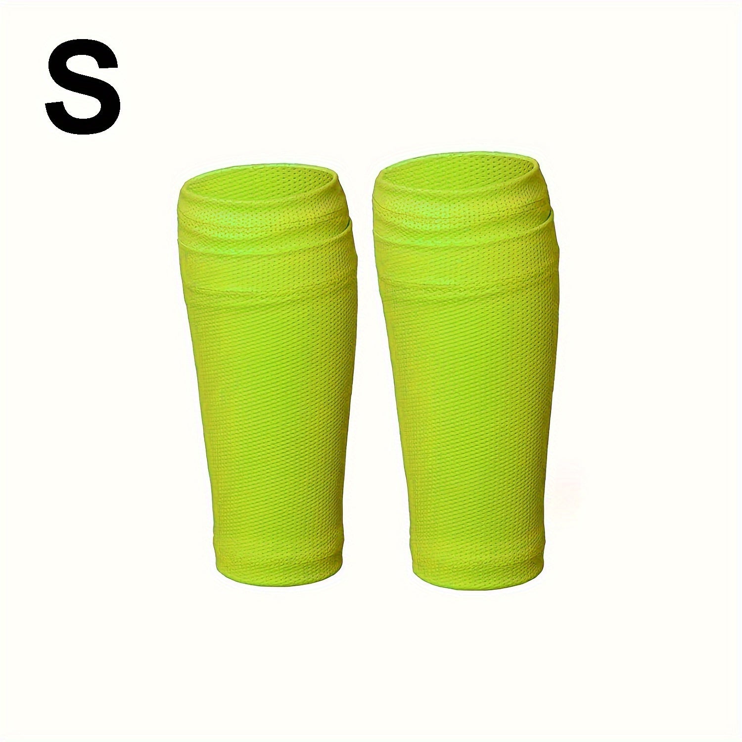 1 Pair Soccer Shin Guard Sleeves Football Training Shin Pad Sleeves