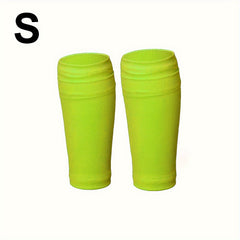 1 Pair Soccer Shin Guard Sleeves Football Training Shin Pad Sleeves