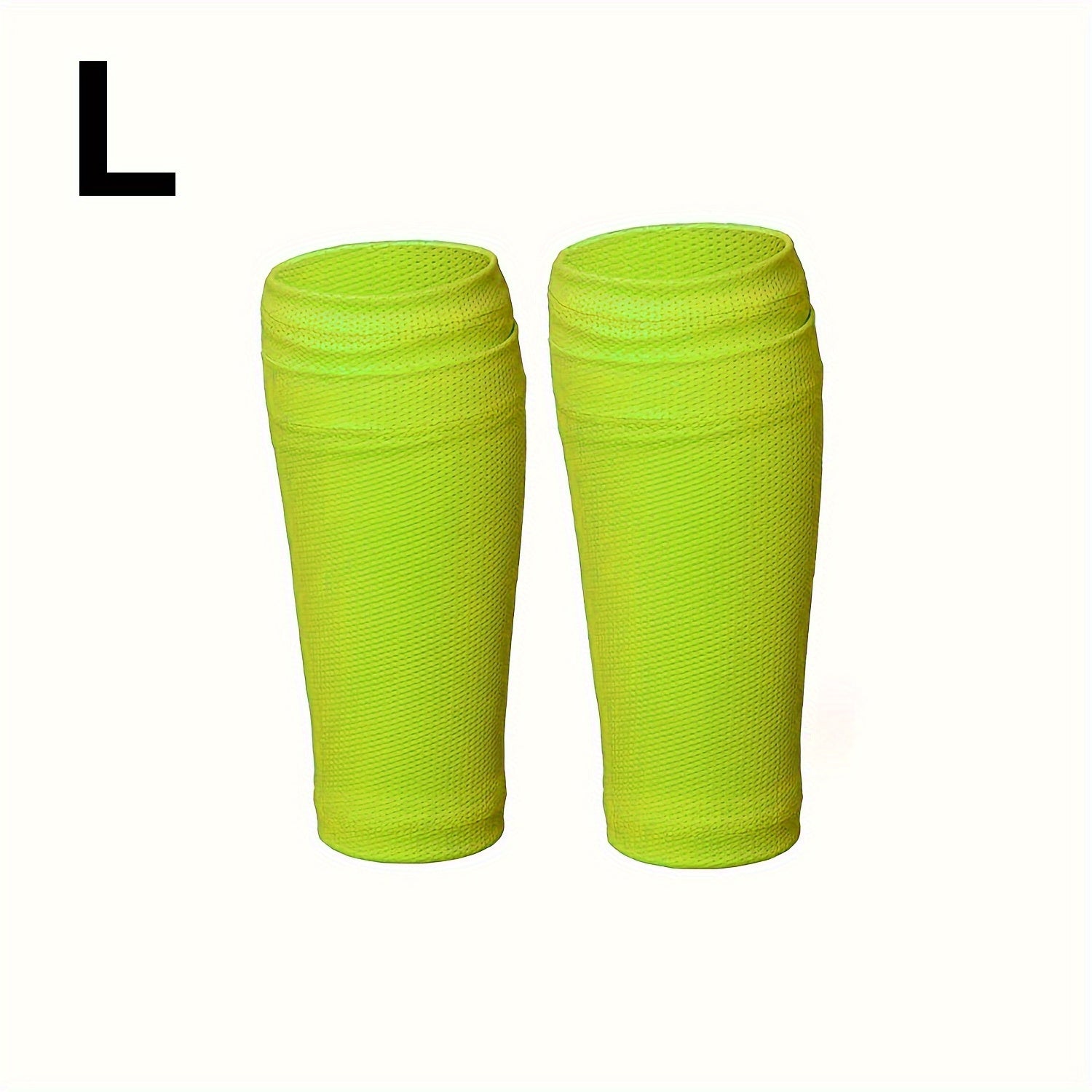 1 Pair Soccer Shin Guard Sleeves Football Training Shin Pad Sleeves