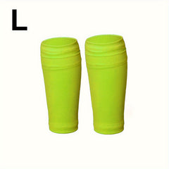 1 Pair Soccer Shin Guard Sleeves Football Training Shin Pad Sleeves