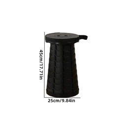 Adjustable Telescopic Stool for Outdoor Activities