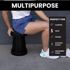 Adjustable Telescopic Stool for Outdoor Activities