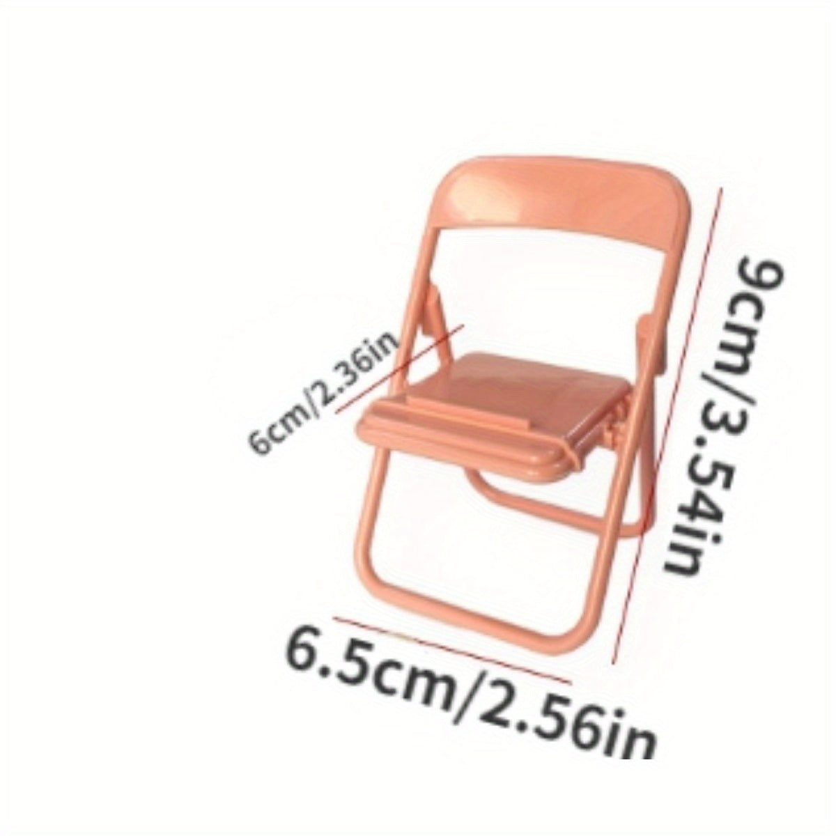 10pcs Mini Chair Phone Holder, Foldable Phone Holder