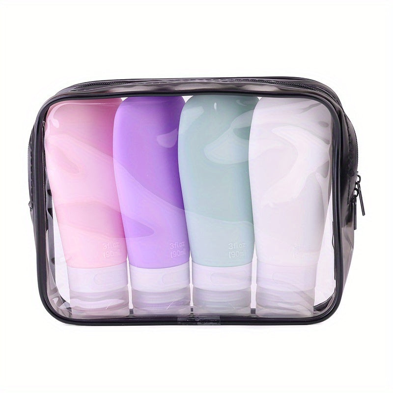 90ml Silicone Sub Bottle Travel Set - 4pcs