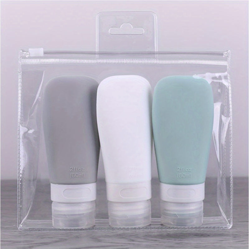 90ml Silicone Sub Bottle Travel Set - 4pcs