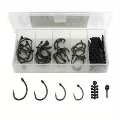 Carp Fishing Accessories Crank Hooks Bait Screws Hook Beads Crap Rig Tackle