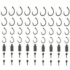 Carp Fishing Accessories Crank Hooks Bait Screws Hook Beads Crap Rig Tackle