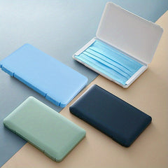 2pcs Mask Storage Box Waterproof Isolate Bacteria