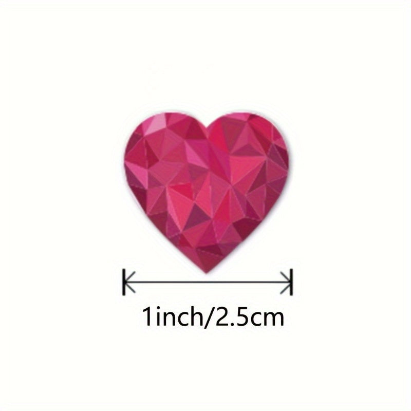 Love Stickers Roll Self-Adhesive Labels Sealing Stickers