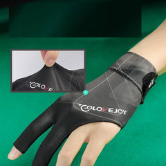 Breathable Three Finger Billiard Gloves Non-Slip Snooker Billiards