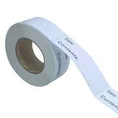 125pcs Dissolvable Food Labels Blank Labels For Food Containers