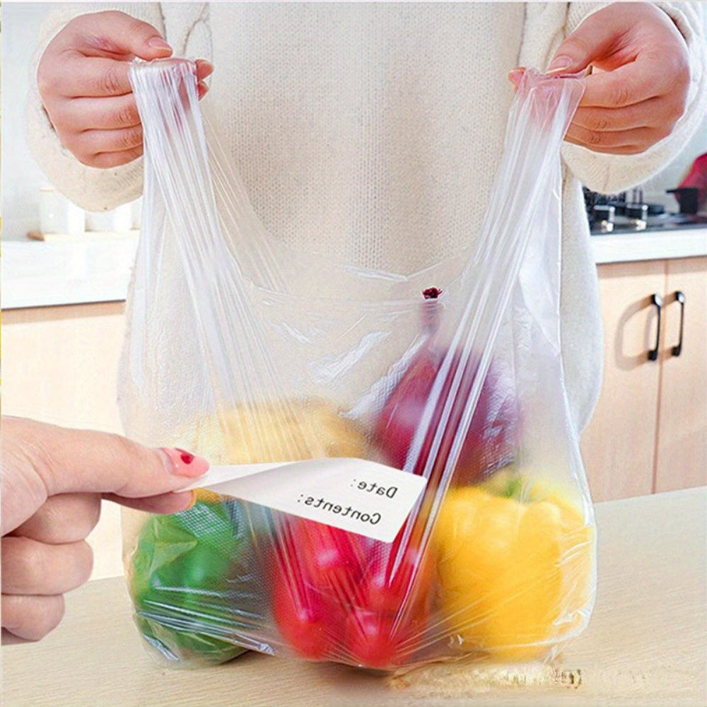 125pcs Dissolvable Food Labels Blank Labels For Food Containers