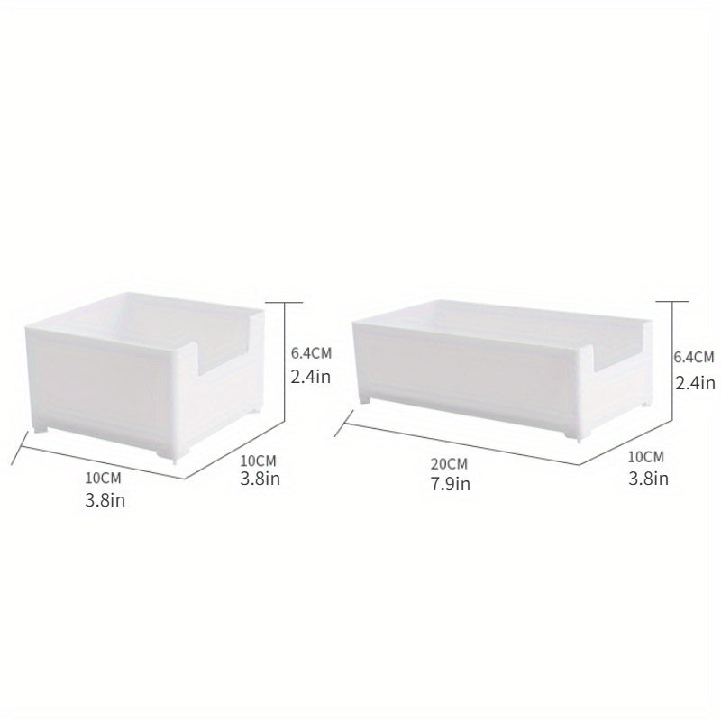 Desktop Storage Box Drawer Organizer & Mirror Cabinet