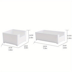 Desktop Storage Box Drawer Organizer & Mirror Cabinet