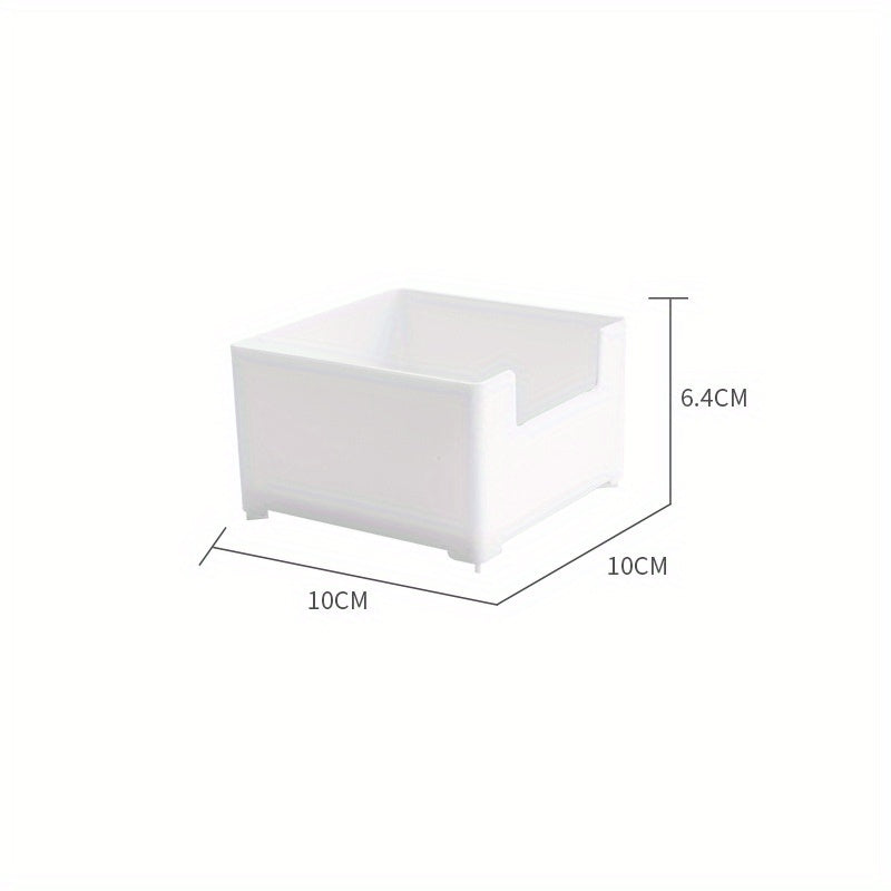 Desktop Storage Box Drawer Organizer & Mirror Cabinet