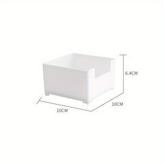 Desktop Storage Box Drawer Organizer & Mirror Cabinet