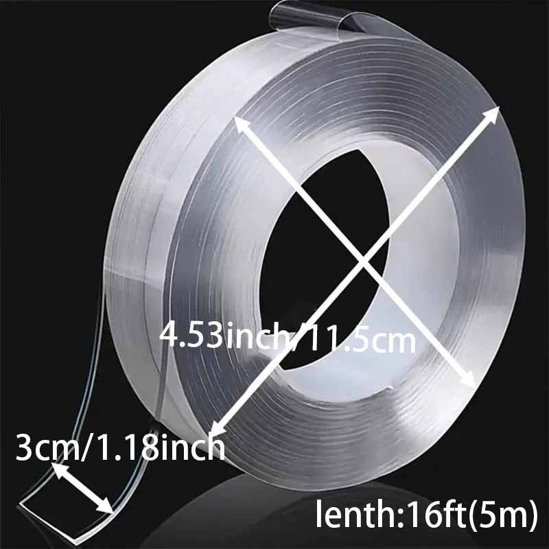 Heavy Duty Double Sided Tape Reusable Strong Tape Nano Tape