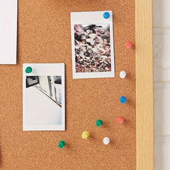 100pcs Multicolored Thumb Tacks with Plastic Storage Box